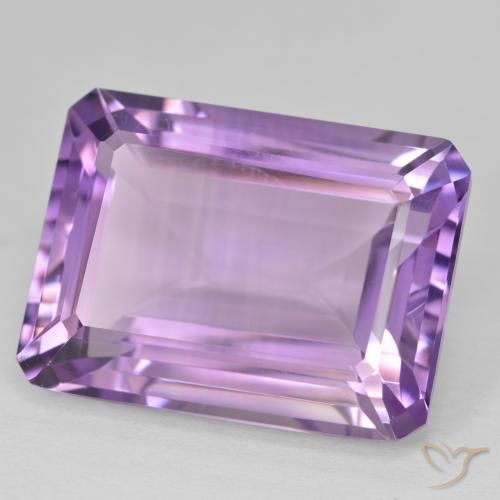 Ametista Viola scuro naturale da 22.52 ct, Ottagonale / Taglio smeraldo, VVS