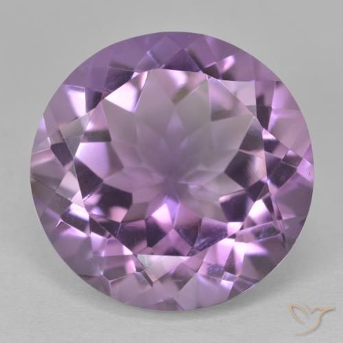 13.34ct Naturale Viola medio Ametista, Rotondo, VVS
