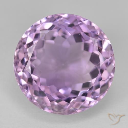 13.95ct Naturale Magenta chiaro Ametista, Rotondo, VVS-VS