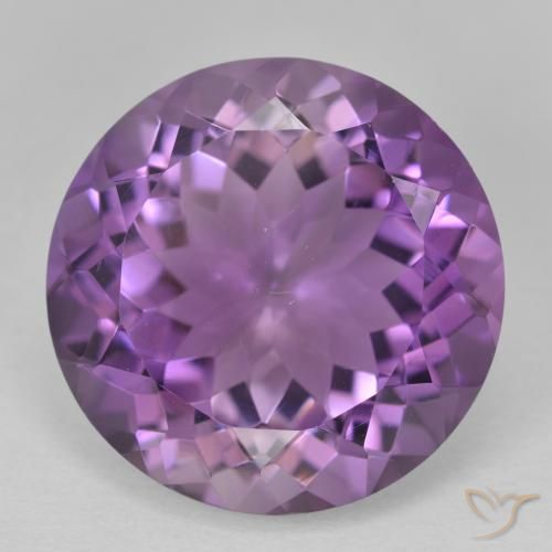 13.24ct Naturale Viola medio Ametista, Rotondo, VVS