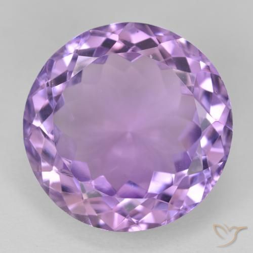14.18ct Naturale Viola medio Ametista, Rotondo, VVS-VS