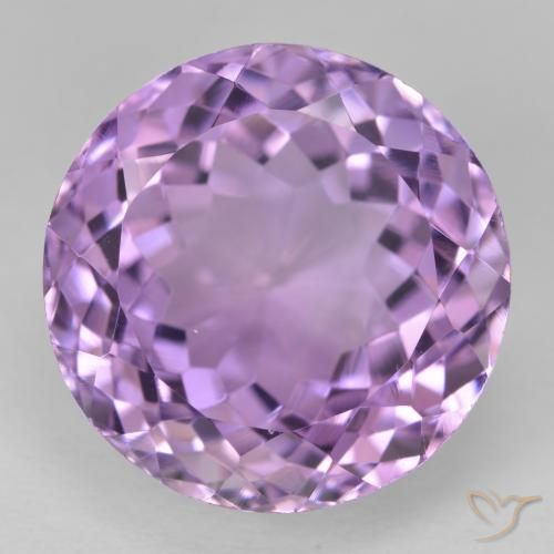 16.90ct Naturale Viola medio Ametista, Rotondo, VVS-VS