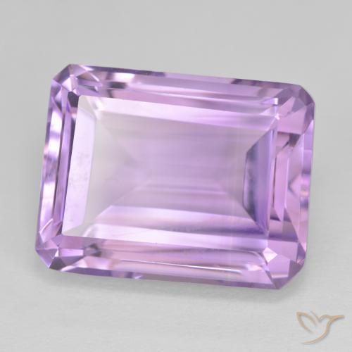 Ametista Viola medio naturale da 19.87 ct, Ottagonale / Taglio smeraldo, VVS