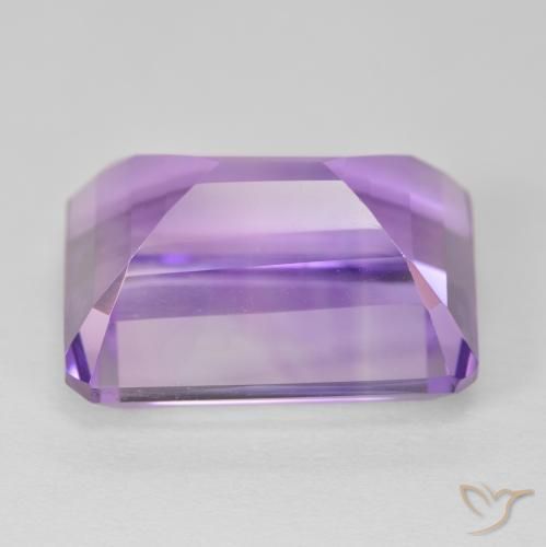 Ametista Viola medio naturale da 19.87 ct, Ottagonale / Taglio smeraldo, VVS