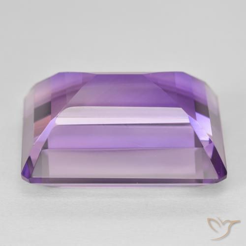 Ametista Viola scuro naturale da 24.25 ct, Ottagonale / Taglio smeraldo, VVS