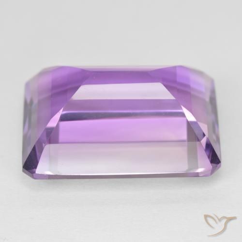 Ametista Viola scuro naturale da 21.82 ct, Ottagonale / Taglio smeraldo, VVS