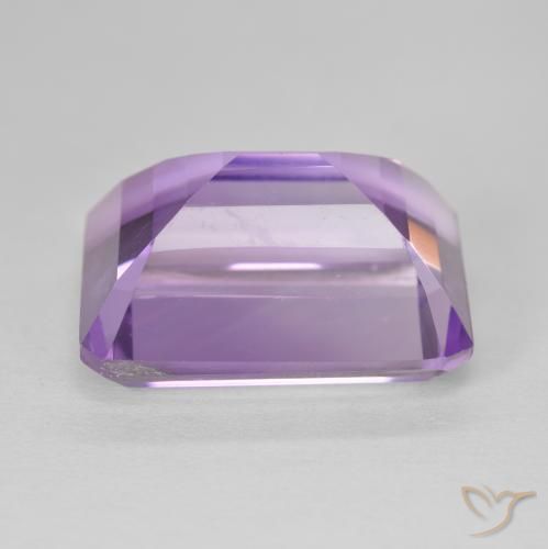 Ametista Viola tendente al rosa naturale da 18.72 ct, Ottagonale / Taglio smeraldo, VVS-VS