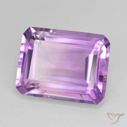 Ametista Viola tendente al rosa naturale da 16.33 ct, Ottagonale / Taglio smeraldo, VS