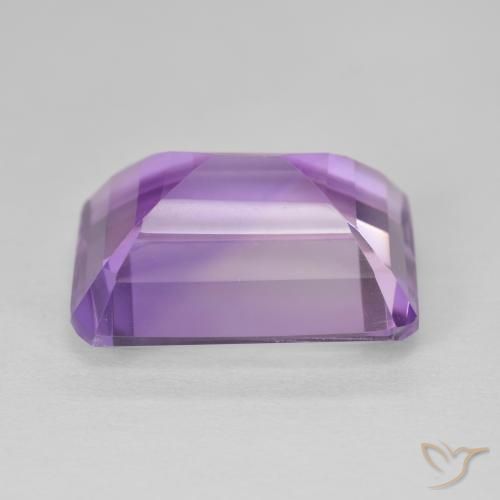 Ametista Viola tendente al rosa naturale da 16.33 ct, Ottagonale / Taglio smeraldo, VS