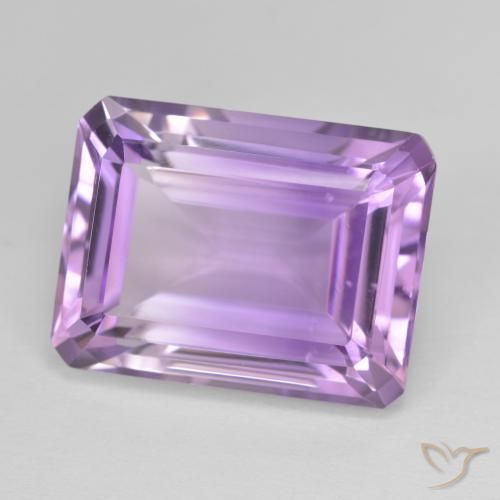 Ametista Viola medio naturale da 17.93 ct, Ottagonale / Taglio smeraldo, VS