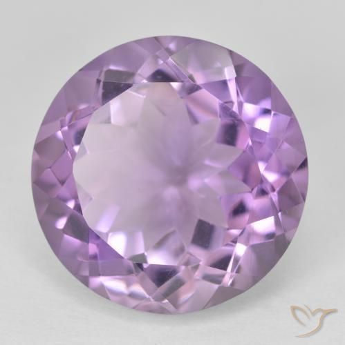 Ametista Iris Violetta naturale da 13.53 ct, Rotondo, VVS