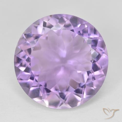 11.38ct Naturale Viola medio Ametista, Rotondo, VVS-VS