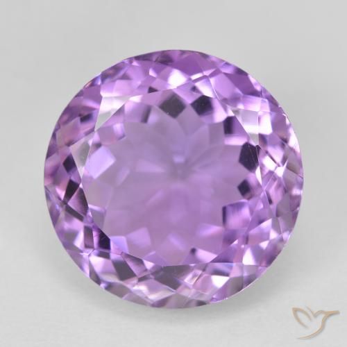 12.59ct Naturale Viola violaceo intenso Ametista, Rotondo, VVS