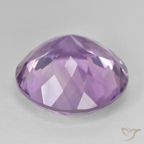 Ametista Viola scuro naturale da 26.56 ct, Rotondo, VVS