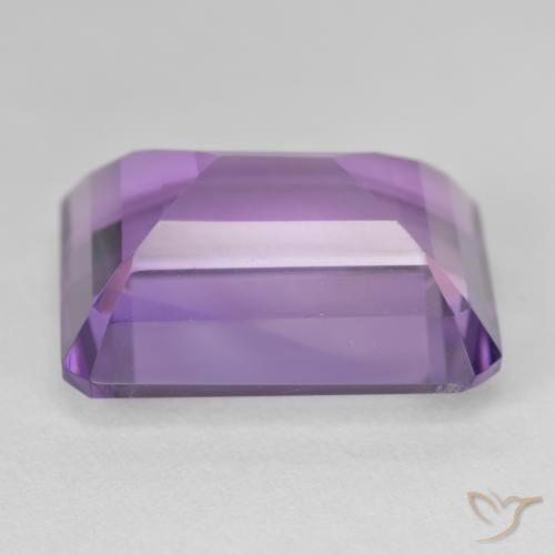 Ametista violaceo naturale da 23.68 ct, Ottagonale / Taglio smeraldo, VVS