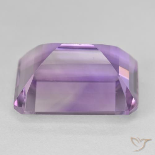 Ametista Viola violaceo medio naturale da 23.51 ct, Ottagonale / Taglio smeraldo, VVS-VS