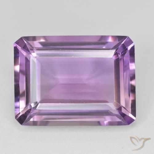 19.16ct Naturale violaceo Ametista, Taglio smeraldo, VVS