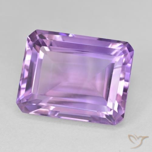 Ametista Deep Iris Violetta naturale da 18.88 ct, Ottagonale / Taglio smeraldo, VVS-VS