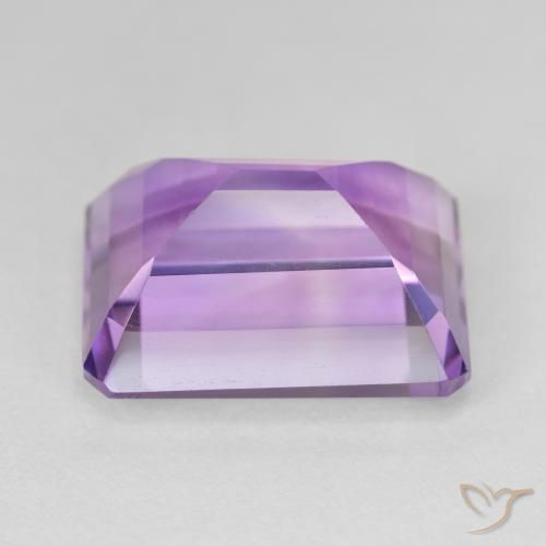 Ametista Deep Iris Violetta naturale da 18.88 ct, Ottagonale / Taglio smeraldo, VVS-VS