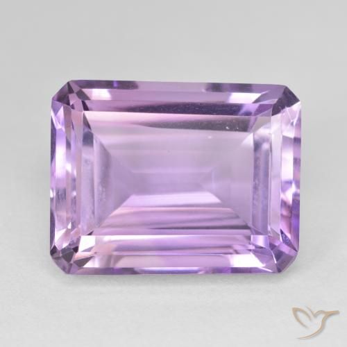 19.33ct Naturale Viola medio Ametista, Taglio smeraldo, VVS-VS