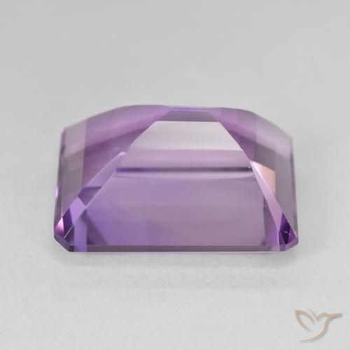 Ametista viola vivido naturale da 17.40 ct, Ottagonale / Taglio smeraldo, VVS