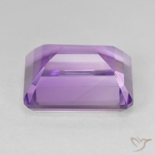 Ametista Viola tendente al rosa naturale da 19.78 ct, Ottagonale / Taglio smeraldo, VVS-VS
