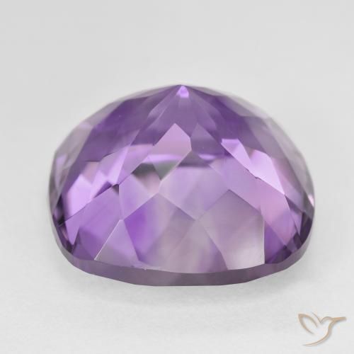Ametista viola vivido naturale da 23.74 ct, Cuscino, VVS