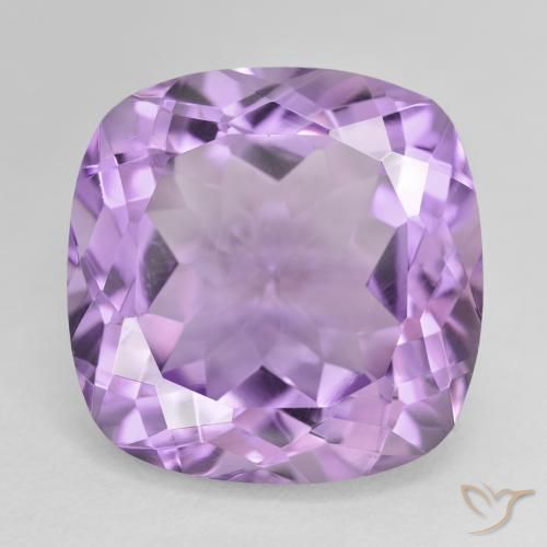 22.37ct Naturale Viola medio Ametista, Cuscino, VVS