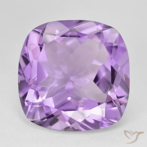 20.37ct Naturale Viola medio Ametista, Cuscino, VVS