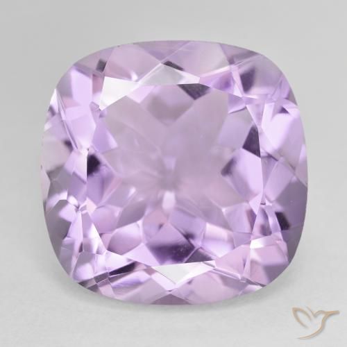 20.37ct Naturale Viola rosato chiaro Ametista, Cuscino, VVS