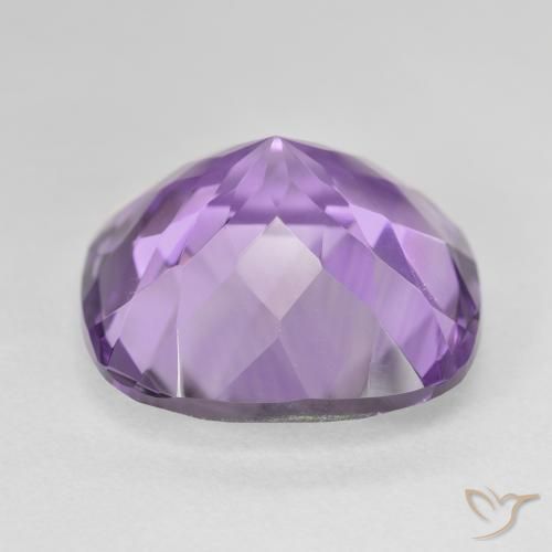 Ametista Viola rosato chiaro naturale da 20.37 ct, Cuscino, VVS