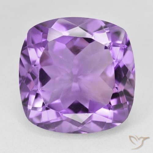 22.31ct Naturale Viola violaceo intenso Ametista, Cuscino, VVS