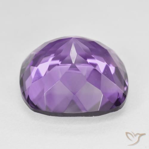 Ametista Viola medio naturale da 22.50 ct, Cuscino, VVS