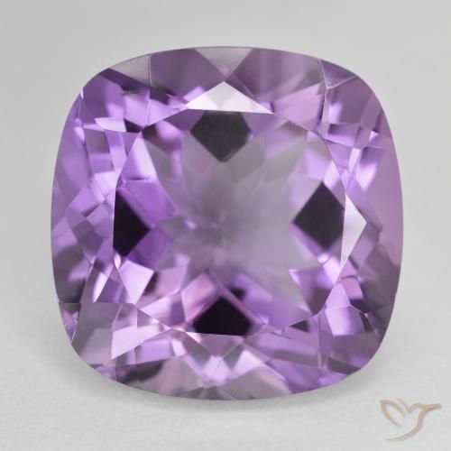 22.72ct Naturale Viola medio Ametista, Cuscino, VVS