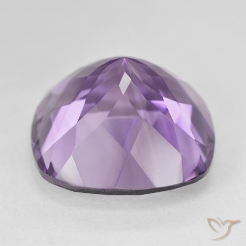 Ametista Viola medio naturale da 22.72 ct, Cuscino, VVS