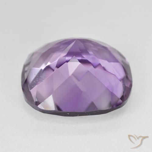 Ametista Viola medio naturale da 20.42 ct, Cuscino, VVS