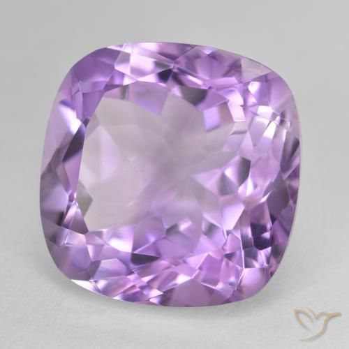 Ametista Viola scuro naturale da 13.78 ct, Cuscino, VVS