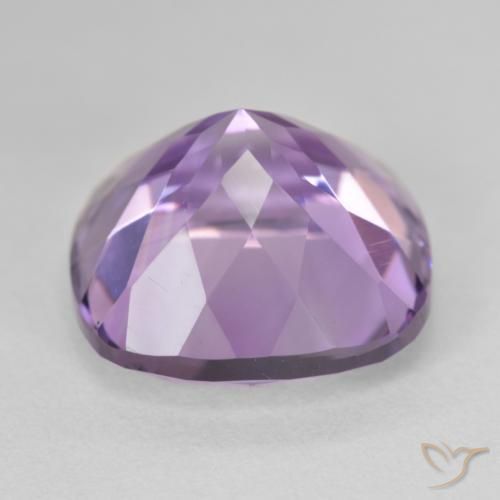 Ametista Iris Violetta naturale da 12.89 ct, Cuscino, VVS