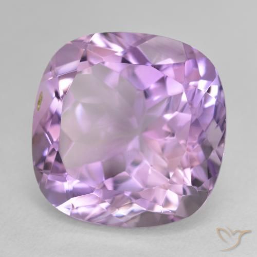Ametista Viola medio naturale da 13.55 ct, Cuscino, VVS