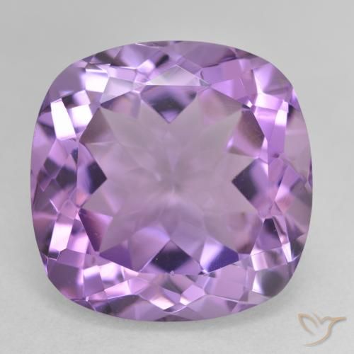 14.83ct Naturale violaceo Ametista, Cuscino, VVS