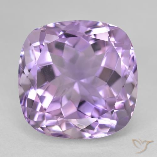 Ametista Iris Violetta naturale da 14.97 ct, Cuscino, VVS