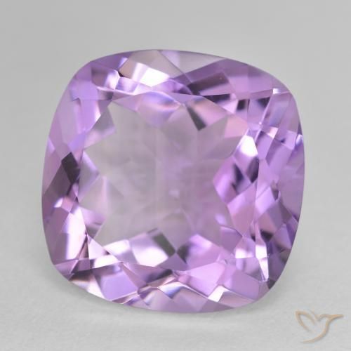 Ametista Iris Violetta naturale da 12.11 ct, Cuscino, VVS