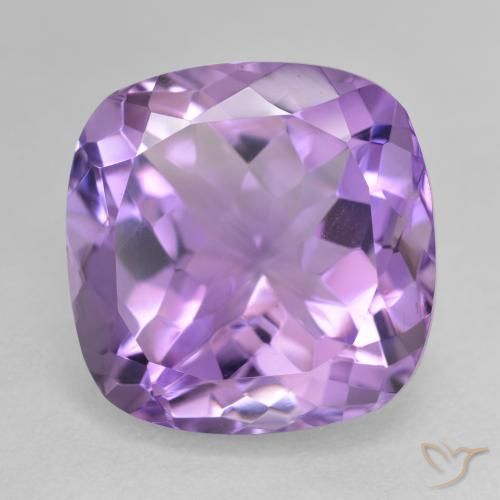 13.73ct Naturale Viola tendente al rosa Ametista, Cuscino, VVS