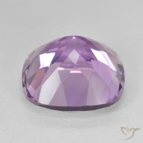 Ametista Viola medio naturale da 12.45 ct, Cuscino, VVS