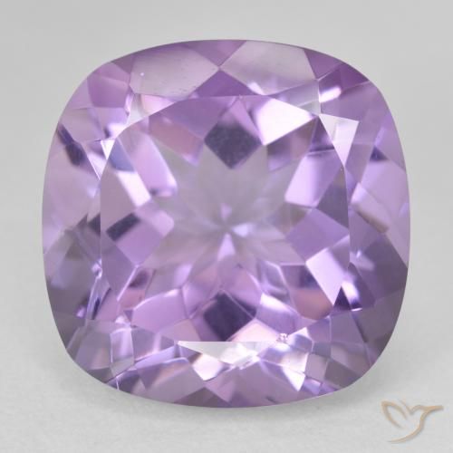 16.45ct Naturale Viola medio Ametista, Cuscino, VVS