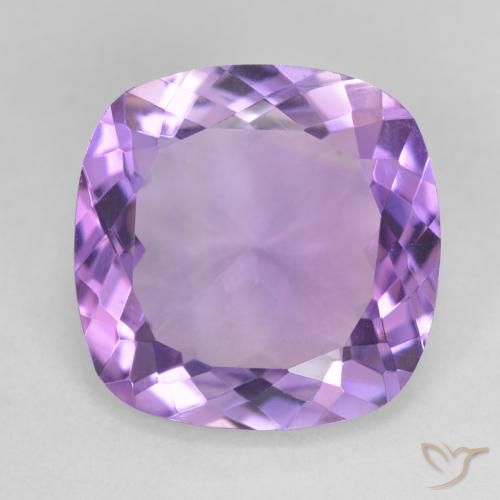 10.76ct Naturale Viola medio Ametista, Cuscino, VVS