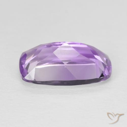 Ametista Viola Intenso naturale da 5.50 ct, Cuscino, VVS-VS