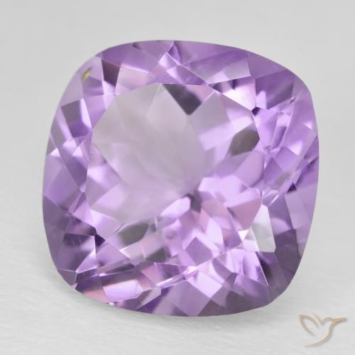 Ametista Viola medio naturale da 12.55 ct, Cuscino, VS