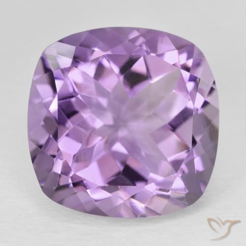 12.25ct Naturale Viola rosa medio Ametista, Cuscino, VVS