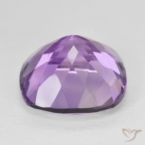 Ametista Viola rosa medio naturale da 12.25 ct, Cuscino, VVS